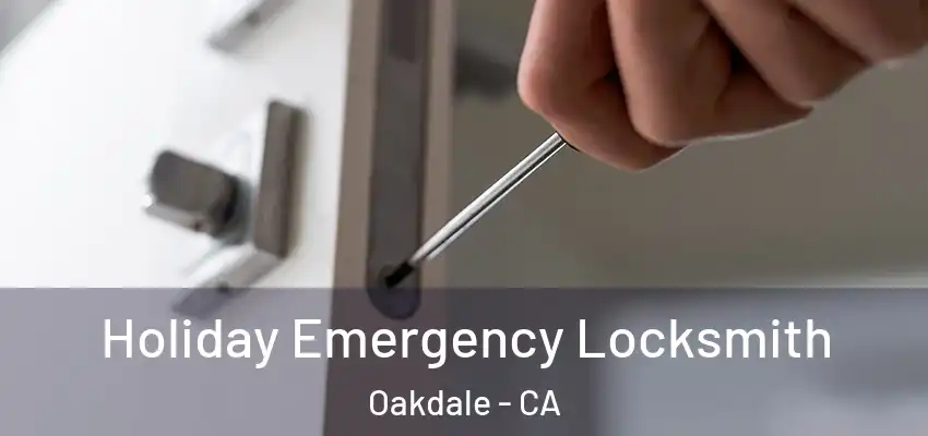 Holiday Emergency Locksmith Oakdale - CA